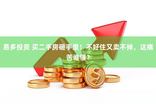 易多投资 买二手房砸手里！不好住又卖不掉，这痛苦谁懂？
