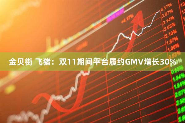 金贝街 飞猪：双11期间平台履约GMV增长30%